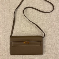 Hermes Kelly to go 金棕色