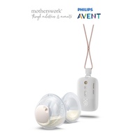 Philips Avent Hands-Free Double Electric Breast Pump SCF532/11 | Wearable, Quiet, Hospital-Strength,