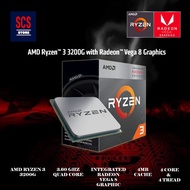 AMD RYZEN 3 3200G PROCESSOR COMBO GIGABYTE A520M K / MSI A520M-A PRO MAIN BOARD