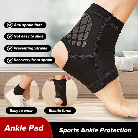 1PC One-piece Ankle Brace Support Compression Ankle Wrap Support for Fitness Running Outdoor Sports 