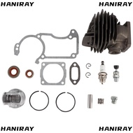 HANIRAY Cylinder Oil Seal, Aluminum Alloy Cylinder Piston Kit, Part Sparking Plug Gasket Kit for Sti