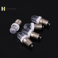 <Hoembellish> 5Pcs E10 Led Bulb E10 DC 3V 6V 12V 24V Instrument Bulb E10 Indicator Bulb Old Fashione