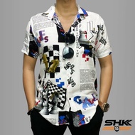 KEMEJA Original premium Delton/AIF rayon pattern shirt