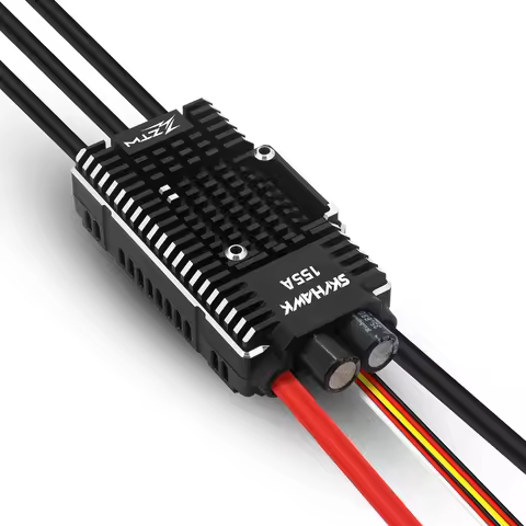ZTW Skyhawk 125A/155A ESC 3-8S Built-in SBEC 6V/7.4V/8.4V 10A Speed Controller For RC Airplane Fixed