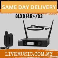 Shure GLXD14R+/93 Digital Wireless Microphone Rackmount Presenter System ( GLXD14R+ / WL93 )