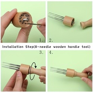 Felt Seven Sets Stamping Wool Felt Quick Tool Seven Pens Seven diy Stamping Music Seven Needles Mate