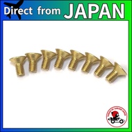 Topline High Performance Brass M3 Flat Head Screw 6mm TSD-06BR