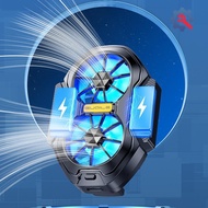 [GEX] 1PC Game Cooling Baclip FS01 Dual Fan Rechargeable Mobile Phone Cooler Long Lasting And Strong