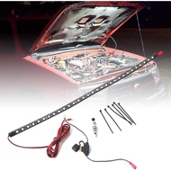 Under Hood LED Light Kit, Waterproof 12V 30LEDs Car LED Lights Bars Car Underhood Work Light Strip w