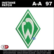 A-A97 SUPER PREMIUM EMBROIDERED PATCH EMBLEM - I PATCH