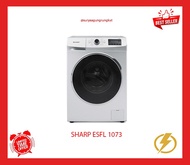 MESIN CUCI FRONT LOADING SHARP 7 KG 1800 WATT - ESFL 1073