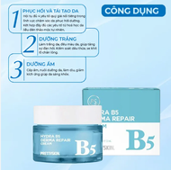 Kem Dưỡng Pretty Skin Hydra B5 Derma Repair Cream 52ml