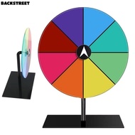 BACKSTREET Dry Erase Spin Wheel, Multicolor Plastic  Wheel, Reusable Editable Round Editable Spin Wh