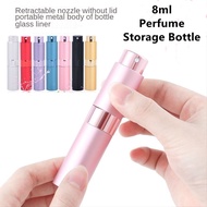 😍Ready Stock😍 8ml Perfume Storage Bottle Atomiser Refillable Metal Spray Bottle Fragrances Cosmetic 