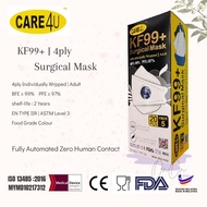 CARE4U / Daxxo Surgical Face Mask KF99+ | 4PLYv (25pcs)
