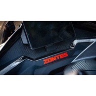สติ๊กเกอร์zontes350eติดทับโลโก้หน้าจอ สะท้อนแสงทุกสี