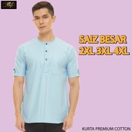 KURTA UMAR DEWASA (2XL-4XL). LENGAN PENDEK. KURTA LENGAN PANJANG. KURTA SLIM FIT. KURTA PLUS SIZE. P