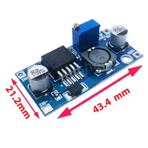 1-10 (pcs) LM2596 DC-DC adjustable step-down power supply module 3A adjustable step-down module regu