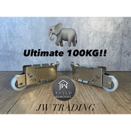 007 Series 32mm Sliding Door Super Heavy Duty Roller (With Free Screw) Replace 001 or 006 Series Rol