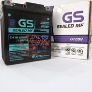 GS Astra GTZ8V 12V 7Ah MF Dry Battery for R25 CBR250 Xmax Original Motorcycle Battery
