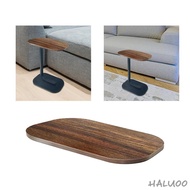 [Haluoo] Wood Table Wooden Tabletop Simple 17.7"x11.8" Desktop Table Top for End Table for Bedside Table Storage Rack Bed