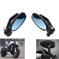 Edgar9 22mm Mirror Glass Handle Bar End Rearview Side For DUCATI Hypermotard 796 821 939 950 1100 Street bikes 7/8