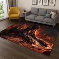 VIKAMA Egyptian Pharaoh Rugs Floor Mats Bedroom And Living Room Sofa Rugs Home Decor Rugs Anti-Slip