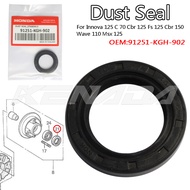 nxp-Flange Hub Oil Seal /Dust Seal (Rear Wheel) For Honda XRM110/125/Wave125 / Wave Dash / RS125 912