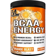 EVL BCAAs Amino Acids Powder - Rehydrating BCAA Powder Post Workout Recovery Drink with Natural Caff