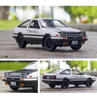 Asari 2 Store 1/24 Large Initial D AE86 86 Tuohai Tofu Shop Model Car Alloy 1: 24