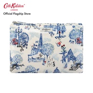 Cath Kidston  Zip Cosmetic Bag  30 Years London Toile Cream กระเป๋าใส่เครื่องสำอางค์ กระเป๋าใส่ของใบเล็ก กระเป๋าถือใบเล็ก