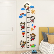 Children Height Ruler Height Stickers Measuring Wall Stickers Ultra Children's Room 260 Days Three-D