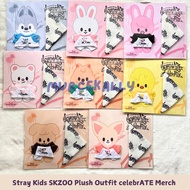 Stray Kids Wolfchan Leebit Dwaekki Jiniret Quokka Bbokari PuppyM FoxI.Ny Plush Outfit celebrATE Merc
