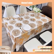 HomeTabletu Dining Tablecloth 140x140cm - 140x180cm - 140x250cm Waterproof Tablecloth Material - D49