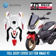 Nmax v2 Flairings Set Original With Decals Set World GP 60th Design Full Body Cover Garnish 14PCS