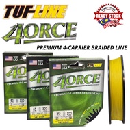 TUFLINE 4ORCE BRAIDED LINE PREMIUM 4 CARRIER BRAIDED LINE