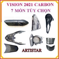 Carbon Vision 2021 7 Case Genuine Artista OptionalPiece