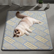 Cat Mat Pet Summer Sleeping Mat Cat Cool Mat Dog Mat Sleeping Kennel Floor Mat Rattan Mat Rattan Mat