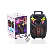 🔥8 INCHES PORTABLE WOOFER BLUETOOTH SPEAKER WITH MICROPHONE    MODEL GY 808