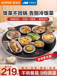 Supor round Heating Trivet Multifunctional Home Use Plate Table Mat Food Warmer Heat Insulation Kitc