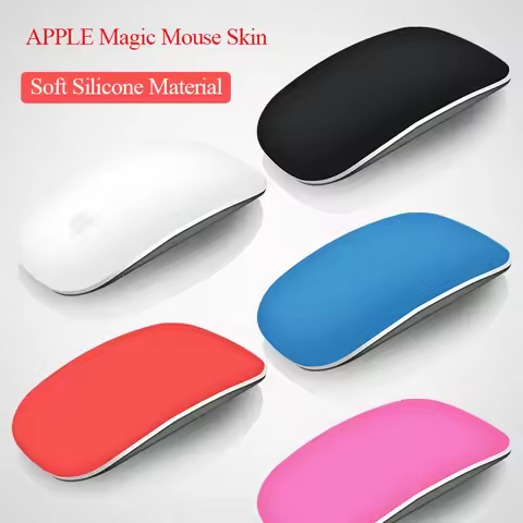Soft Thin Silicone Mouse Skin Mouse Cover For Apple Macbook Air Pro 11 12 13 15 Protector Film Magic