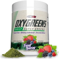 EHP Labs OxyGreens Super Greens Powder – Daily Greens & Superfood Supplement with Spirulina, Chlorel