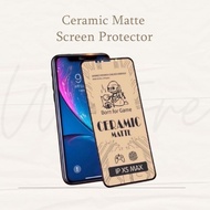 Ceramic Tempered Glass Matte Oppo F7/ F11/ F15/ F17/ F17 Pro/ F19/ F19 Pro/ F19 Pro+ หน้าจอป้องกัน