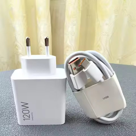 120W Turbo Fast Charge Charger EU Hypercharge Adapter For Xiaomi 15 14 13 12 11 T Redmi K90 Note 13 