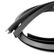 Black U Section Rubber Edge Strip Anti Oil Seal Edge Shield Bound Glass Metal Wood Panel Board Sheet