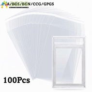 SUVE 100 Sheets PSA BGS Card Brick Film, Strong Waterproof PSA BGS Slab Sleeve,  Transparent Durable