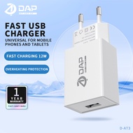 DAP 10W Android Charger D-AT3 - Fast Charging Usb Charger 2. A Suitable for CCTV portable fans and s