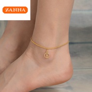 916 original Gold twist thin anklet for women gift