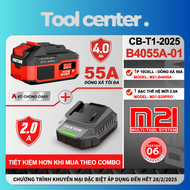 [NEW] PIN DEKTON 21V / 4.0AH M21-B4055A - 10 CELL PIN HIỆU SUẤT CAO - CHÂN PIN PHỔ THÔNG - HÀNG CHÍN