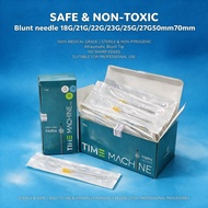 Blunt-tip Cannula for filler injection 18G 21G 22G 23G 25G 27G 30G uric acid facial filling nose sli